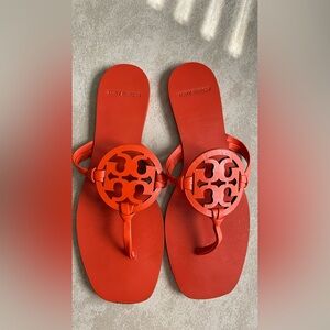 Tory Burch Bold Orange Sandals